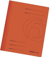 herlitz Schnellhefter easy orga, Manilakarton, orange VE = 1