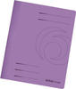herlitz 10 Schnellhefter Karton violett DIN A4