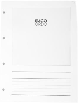 Elco 100 Prospekthüllen Ordo Vista weiß glatt (29462.10)