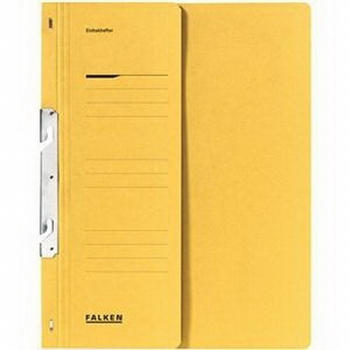 Falken Office Products Einhakhefter 1/2 Vorderdeckel kaufmännische Heftung gelb (80000672)