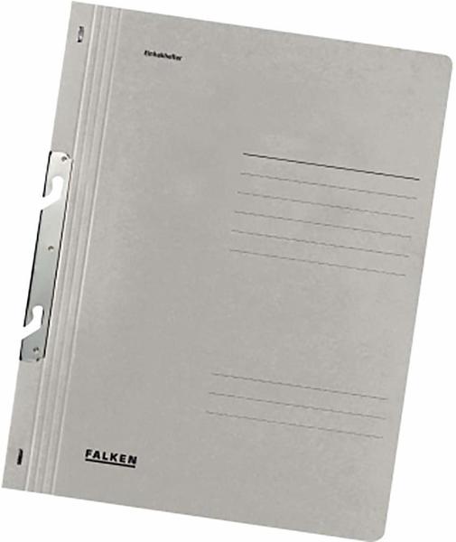 Falken Office Products Einhakhefter 1/1 Vorderdeckel kaufmännische Heftung grau (80000862)
