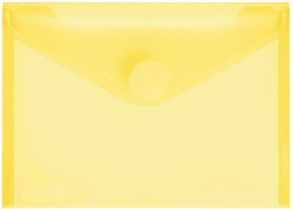 FolderSys Sichttasche A6 quer gelb transparent (40116-64)