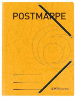 Pelikan 11255593, Pelikan Herlitz Einschlagmappe 11255593 m.G. DIN A4 Postmappe gelb