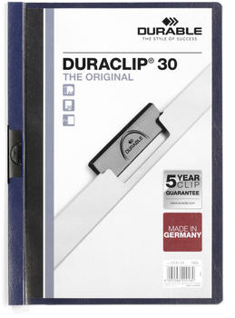 DURABLE DURACLIP Original 30 A4 (220028) nachtblau (1Stück)