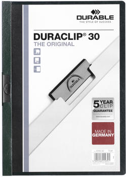 DURABLE DURACLIP Original 30 A4 (220032) petrol/dunkelgrün (1Stück)