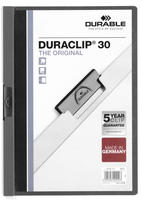 Durable 220057, DURABLE 25 Klemmhefter DURACLIP anthrazit