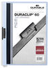Durable Cliphefter 2209-06 Duraclip, A4, für 60 Blatt, blau