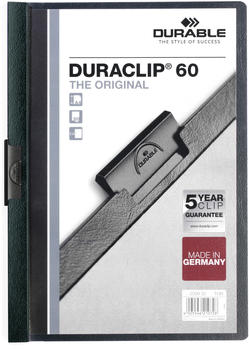 DURABLE DURACLIP Original 60 A4 (220932) petrol/dunkelgrün (1 Stück)