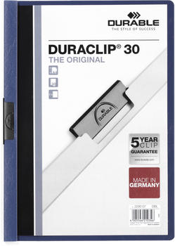 DURABLE DURACLIP Original 30 A4 (222707) dunkelblau (1 St&uuml;ck)