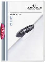 Durable 226035, DURABLE 25 Klemmhefter SWINGCLIP purpurrot