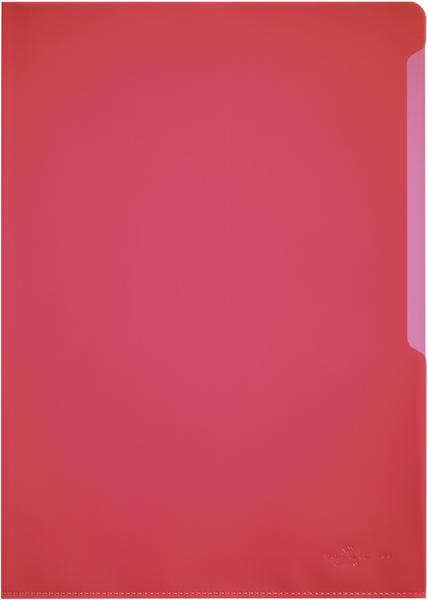 DURABLE Sichthülle A4 (233703) 100 Stück rot