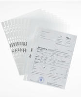 Durable 2676-19 Klarsichth&uuml;lle 210 x 297 mm (A4) Polypropylen (PP) 100 St&uuml;ck(e)