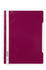 DURABLE 257335 Sichthefter A4 Standard purpur rot (50 Stück)