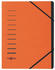 PAGNA Ordnungsmappe A4 7Fächer (40058-12) orange