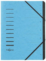 Pagna 40058-18, PAGNA Ordnungsmappe "Sorting File", 7 F&auml;cher, hellblau