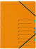 PAGNA Ordnungsmappe Easy A4 7Fächer (24061-12) orange