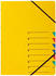 PAGNA Ordnungsmappe Easy A4 7Fächer (24061-05) gelb