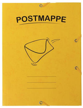 Stylex Postmappe A4 mit Logo gelb (43138)