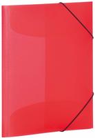 HERMA Sammelmappe A3 PP transluzent rot