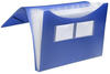 FolderSys 7er Fächertasche A4 blau (70005-40)