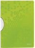 Leitz Cliphefter 4185-01-54 ColorClip WOW, A4, für 30 Blatt, grün