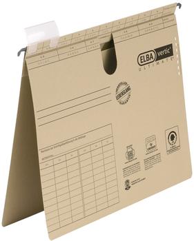 Elba Vertic ULTIMATE Karton DIN A4 50 Stück naturbraun (100081039)