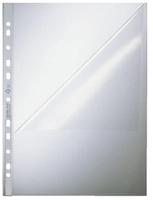 LEITZ 47970000, LEITZ 100 Prospekth&uuml;llen 4797 DIN A4 transparent genarbt 0,085...