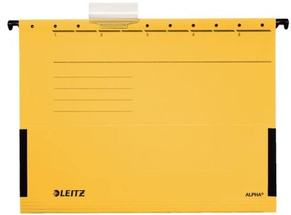 Leitz ALPHA 1986 5 Stück gelb (1986-30-15)