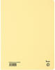 bene Jurismappe 81700GE, A4, gelb, 250g/m² Karton, mit 3 Einschlagklappen