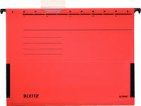 LEITZ 19863025, LEITZ 5 H&auml;ngetaschen ALPHA 1986 rot