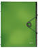 Leitz Ordnungsmappe Solid 4569 6 Fächer grün (4569-10-50)