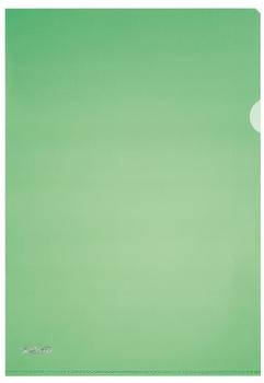 Herlitz Sichthüllen Aktenhülle grün genarbt DIN A4 (50009114)