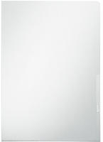 LEITZ Sichth&uuml;lle Premium, A4, PVC, glasklar, 0,15 mm oben und seitlich offen,