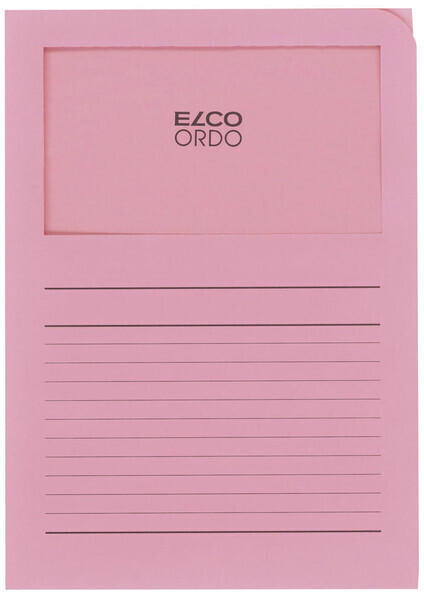 Elco Sichthüllen Ordo classico rosa glatt DIN A4 (29489.51)