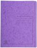 EXACOMPTA Schnellhefter - A4, 350 Blatt, Colorspan-Karton, 355 g/qm, violett