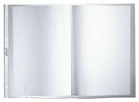 LEITZ 41060002, LEITZ 100 Sichth&uuml;llen 4106 DIN A4 glasklar glatt 0,15 mm
