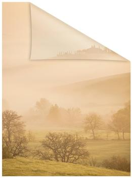 LICHTBLICK Fensterfolie Toskana, LICHTBLICK, blickdicht, strukturiert, selbstklebend, Sichtschutz 100 cm x 130 cm