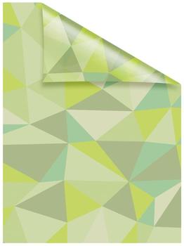 LICHTBLICK Fensterfolie Pattern Dreiecke, LICHTBLICK, blickdicht, strukturiert 100 cm x 130 cm