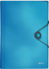 Leitz Fächermappe 4579-10-30 Solid, A4, hellblau, aus Kunststoff, 6 Fächer