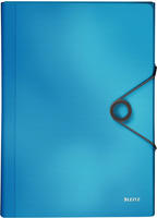 Leitz 30.10.4579, Leitz 4579 F&auml;chermappe Solid - 6 F&auml;cher, A4, 250 Blatt, PP,