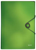 Leitz 4579-10-50, Leitz 4579 F&auml;chermappe Solid - 6 F&auml;cher, A4, 250 Blatt, PP,