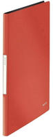 LEITZ 4564-10-20, Leitz Sichtbuch Solid, A4, PP, mit 20 H&uuml;llen, hellrot
