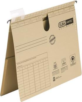 Elba Vertic Ultimate A4 Tasche braun 50 Stück (100560117)