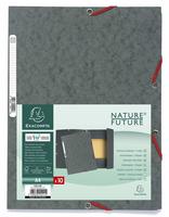 Exacompta 55511E, Exacompta Eckspannmappe Nature Future 55511E, A4 grau Karton 400g,