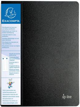 Exacompta Sichtbuch A4 schwarz 80 Hüllen (88801E)