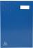 Exacompta Unterschriftenmappe Klassik A4 20 Fächer blau (57022E)