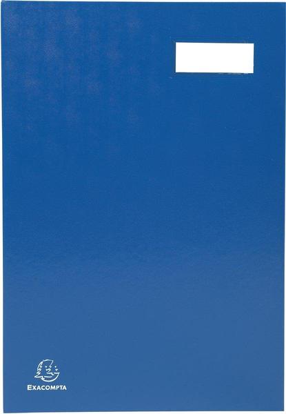 Exacompta Unterschriftenmappe Klassik A4 20 Fächer blau (57022E)