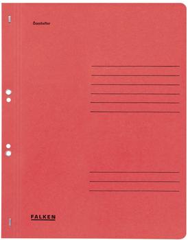 Falken &Ouml;senhefter ganzer Deckel rot (80000557)