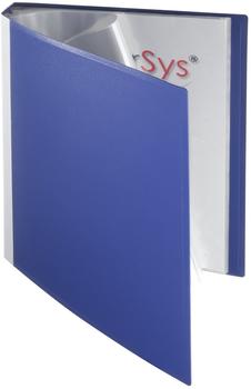 FolderSys Sichtbuch A4 blau 30 Hüllen (25003-40)