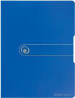 Sichtbuch PP A4, 20 H&uuml;llen, blau opak f. 40 Bl&auml;tter, mit R&uuml;ckenschild